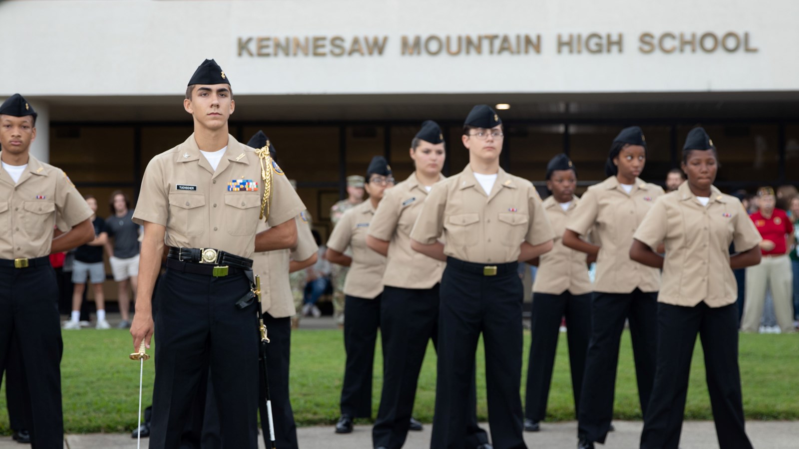 Never Kennesaw Mountain High School Pauses to Remember 911